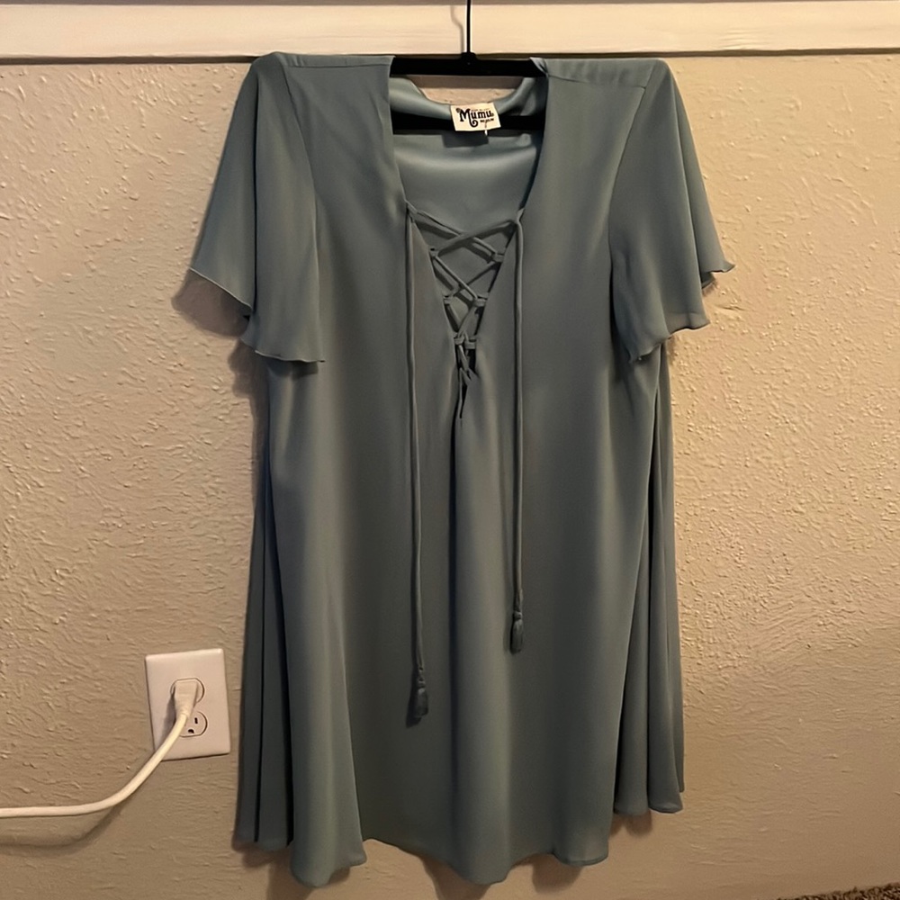 Light blue dress
